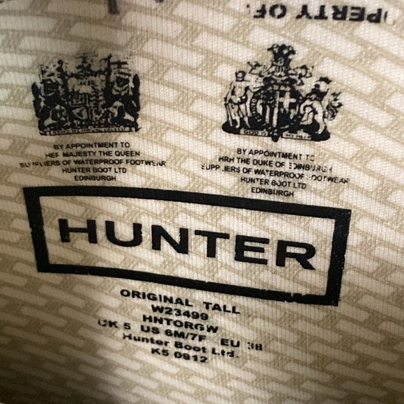 Hunter boots - Picture 11 of 12